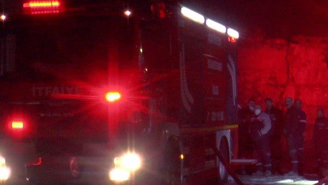 Kağıt fabrikasında yangın