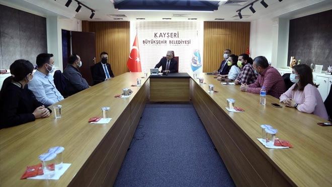 Başkan Büyükkılıç, profesyonel turist rehberleriyle buluştu