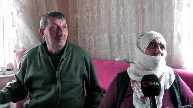 Engelli eşini yarı yolda bırakmadı  