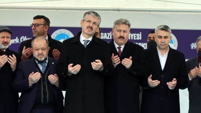 Muhsin Yazıcıoğlu parkı hizmete açıldı