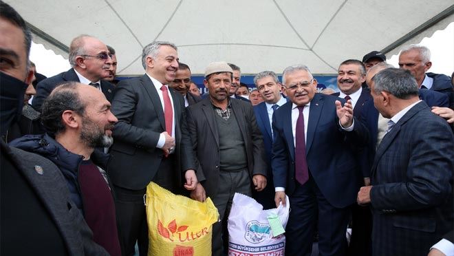 Çiftçiye 15 milyonluk tohum desteği