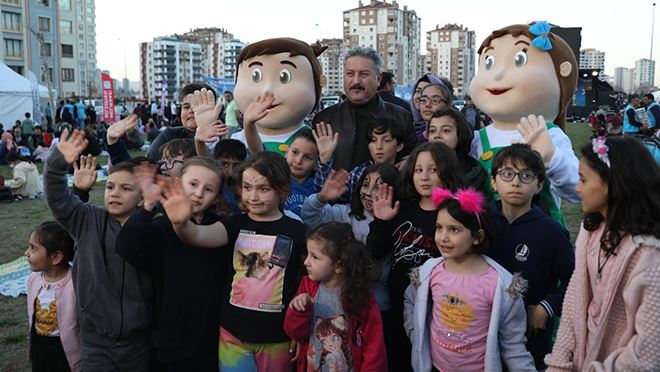 Melikgazi’de Çocuklar Ramazan Coşkusunu Yaşayarak Öğrendi