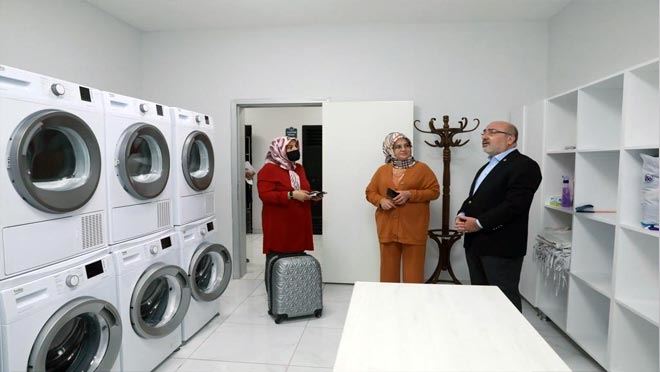   Büyükkılıç’a ‘Çamaşır yıkama merkezi’ teşekkürü