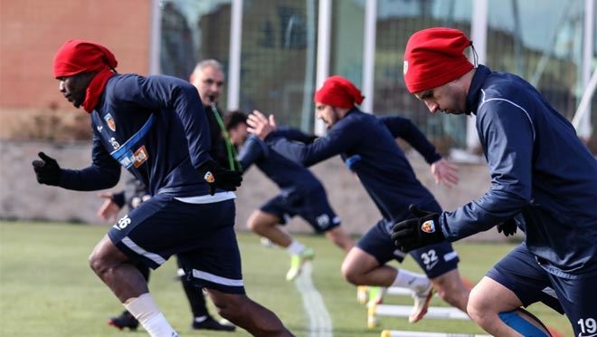 Rize maçı hazırlıkları tamam