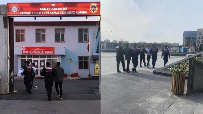 Kablo hırsızları jandarmaya yakalandı