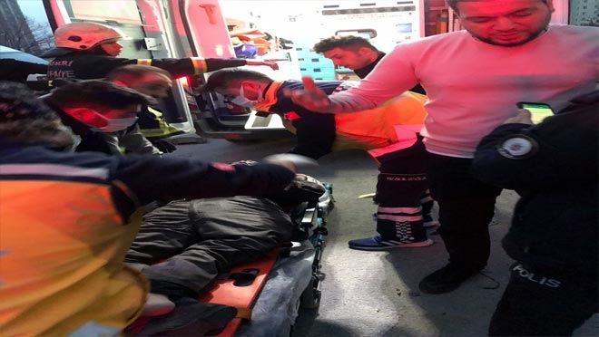 Aracını kurtardı kendi canından oldu