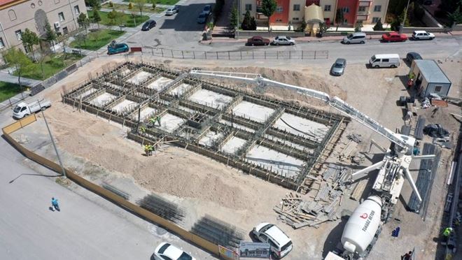 Kocasinan’ın Beyazşehir ’İnde Kur’an Kursu’nun Temeli Atıldı