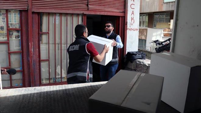 3 milyon adet boş makaron ele geçirildi