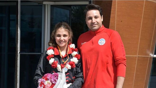 Cemre Ateş’ten Gümüş Madalya