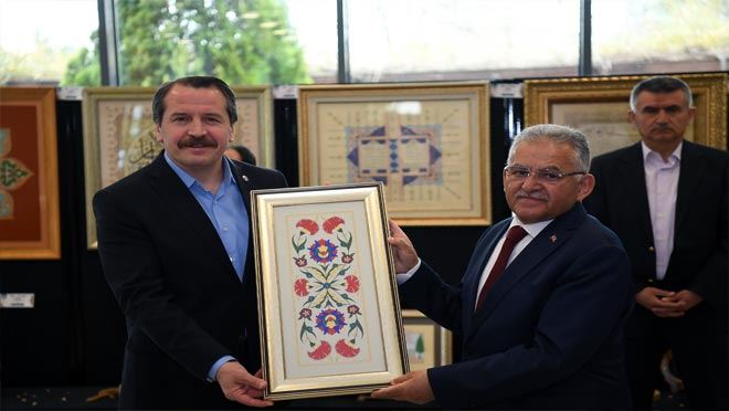 Büyükkılıç Memur-Sen Gen. Bşk. Yalçın’ı ağırladı