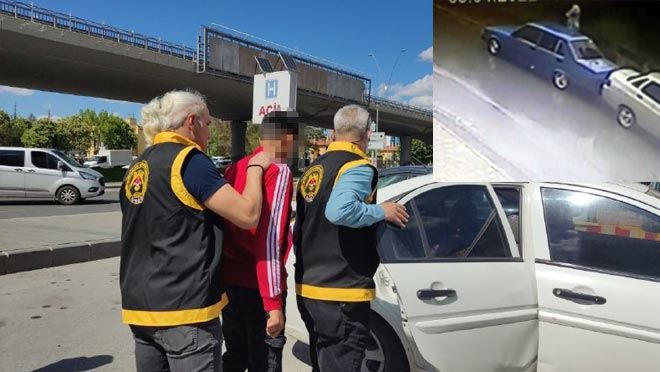 Oto fareleri polisten kaçamadı