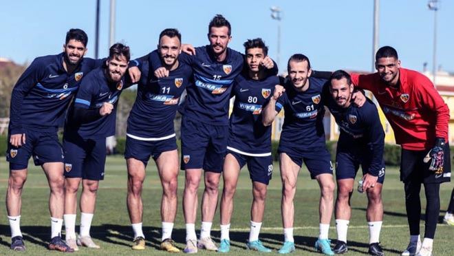 Kayserispor Malatya maçına hazır