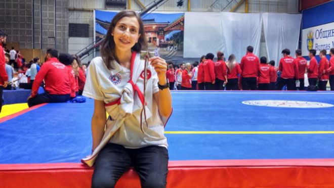 Kumsal Kayra Avrupa ikincisi