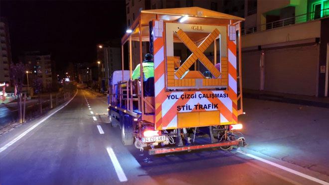 Talas’ın yollarına güven ve konfor çizgileri