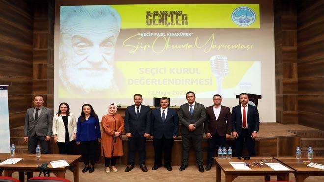 Necip Fazıl şiir okuma yarışması sonuçlandı