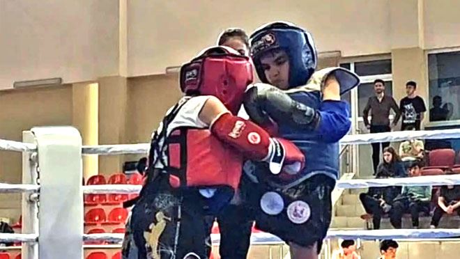 Atatürk ve Türk Gençliği Muaythai Şampiyonası Kayseri’de yapıldı