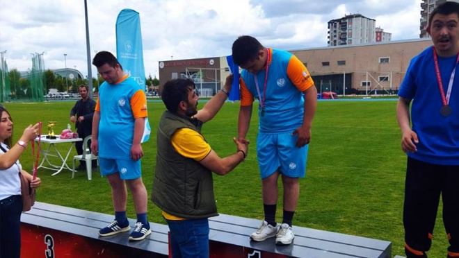 Kocasinan’ın özel sporcuları, madalyalara ambargo