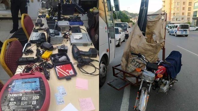 4 Hırsızlık olayı şüphelisi suçüstü yakalandı  