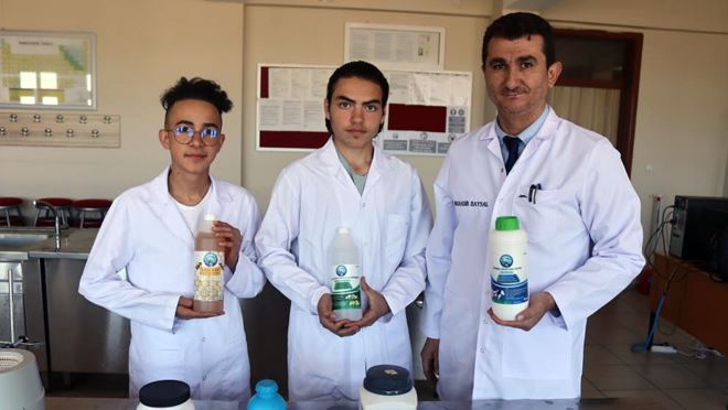 Meslek lisesinden çiftçileri sevindiren buluş
