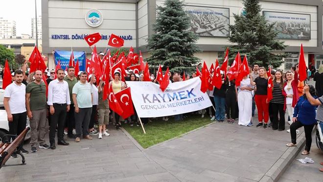 Büyükşehir Kaymek’in Gençleri  Ecdadın Huzurunda