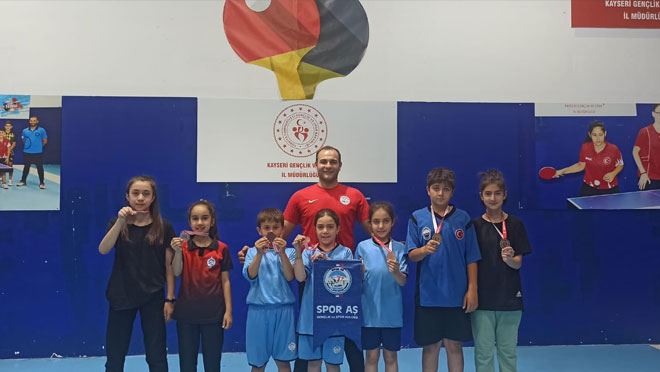 Minik Küçük Yerel Lig 4. Etap Masa Tenisi