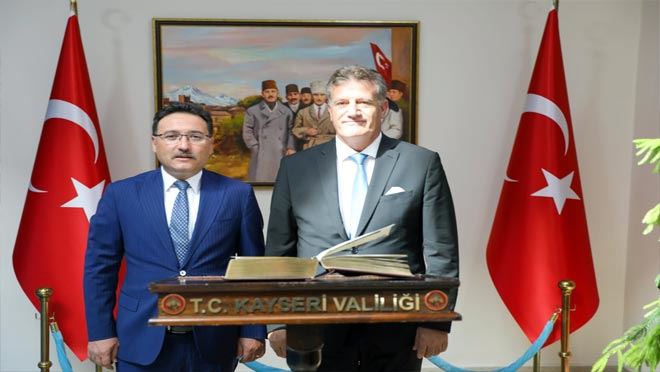KKTC Ulaştırma Bakanı Arıklı’nın ziyaret turu