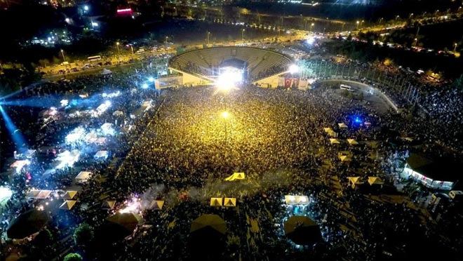ERÜ 21. Öğrenci Bahar Şenlikleri’nde Manga grubu konser verdi