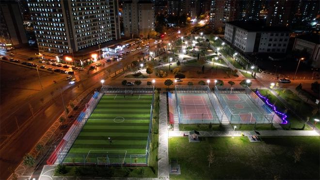Talas Belediyesi ilçeye 18 yeni park kazandırdı