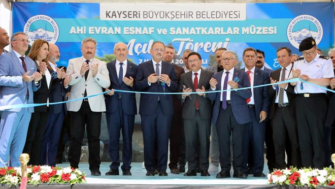 Ahi Evran müzesi ziyarete açıldı
