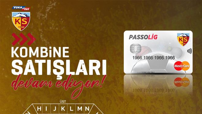 Kayserispor’da kombine satışları sürüyor