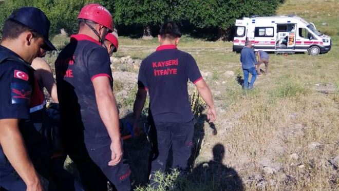 25 metrelik çukura düşen yaşlı adam hayatını kaybetti