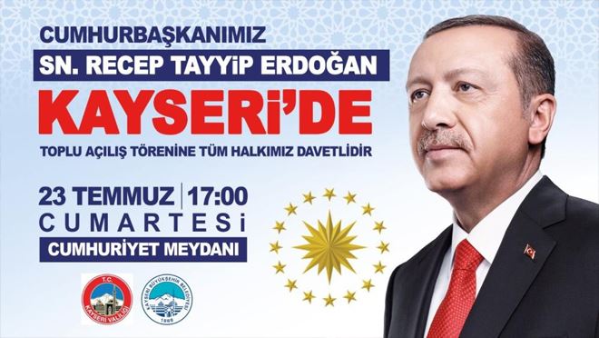 Başkan Büyükkılıç’tan Cumhurbaşkanı Erdoğan’ın katılacağı büyük açılışa davet