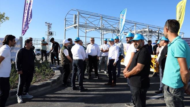 Kurban pazarı ve kesim alanında son hazırlıklar denetlendi