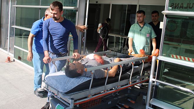 Acemi Kasaplar Hastanelik Oldu  