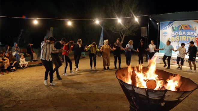 Doğa Kampına ilgi yoğun