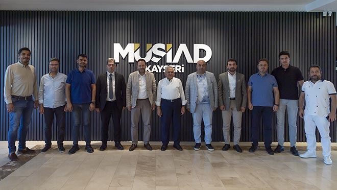 Başkan Büyükkılıç , Müsiad Kayseri Şubesi