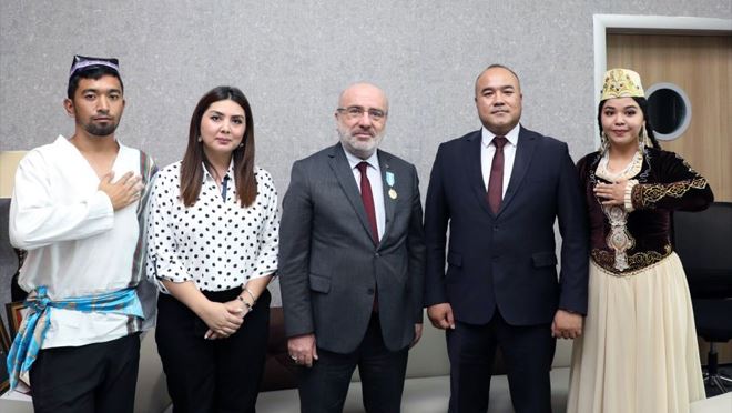 TÜRKSOY Heyetinden Kayseri Üniversitesi’ne Ziyaret