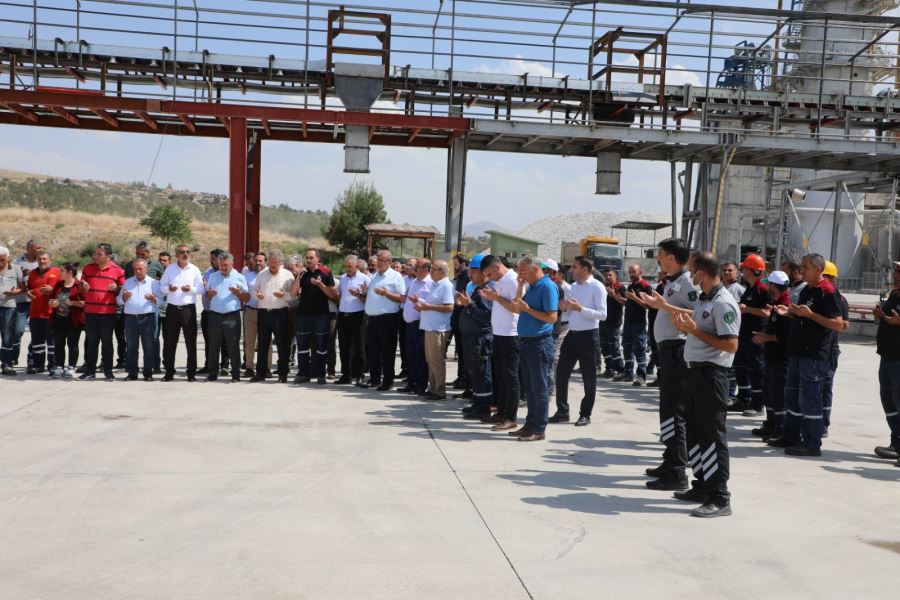 Soğutma kulesi kampanya öncesine yetişecek