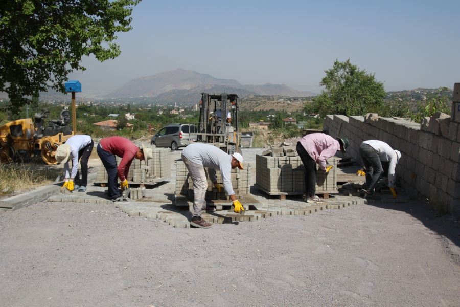 Hacılar’da imar yolu çalışmaları sürüyor