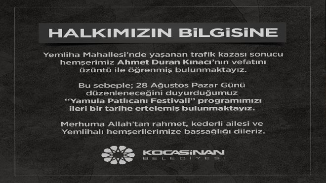 Kocasinan Belediyesi’nden cenaze hassasiyeti