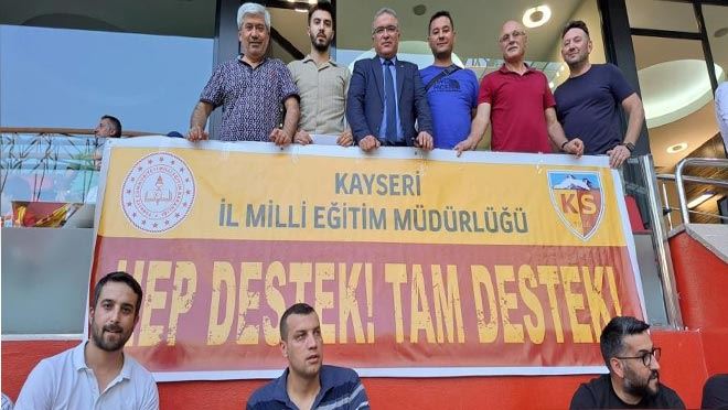 Eğitim camiasından Kayserispor