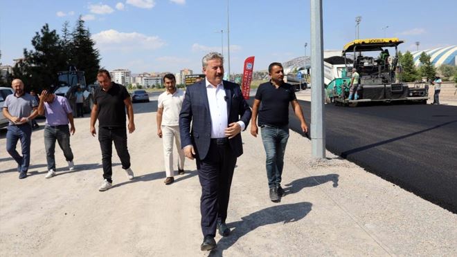 Başkan Palancıoğlu Abdülhamit Han Bağlantı Yolunu İnceledi