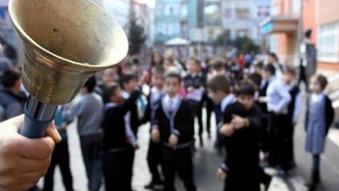 Ders Zili Yeniden Çalacak Öğrenciler Ders Başı Yapacak