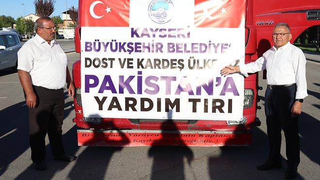 Büyükşehir Belediyesi, Sel Felaketi Yaşayan Pakistan