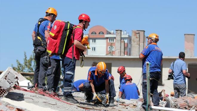 Kayseri’de 2 bin 959 kişinin katılımı ile deprem tatbikatı