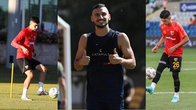 Kayserispor’da 3 futbolcu milli takımlara davet edildi