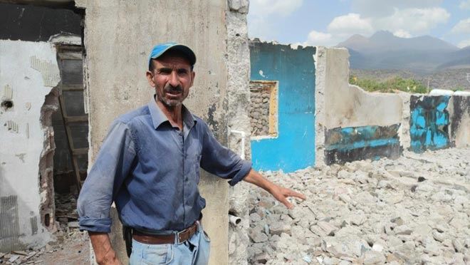  40 yıllık emeğiyle birlikte biriktirdiği hac parası da çıkan yangında kül oldu