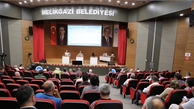 Melikgazi Belediye meclisi uyum içinde çalıştı