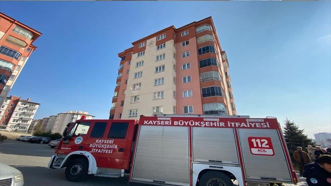  Aspiratör yangını paniğe neden oldu