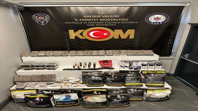  Sigara kaçakçıları kıskıvrak yakalandı